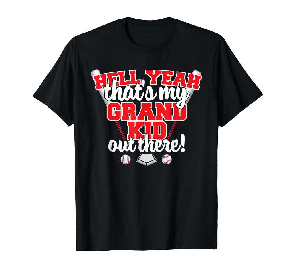 Baseball Grandma Baseball Grandpa T-Shirt - Fun Novelty Design for Adults - T-Shirt, Sweatshirt, Hoodie