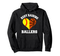 Busy Raising Ballers Softball Hoodie - Streetwear Style Men Women - T-Shirt, Sweatshirt, Hoodie
