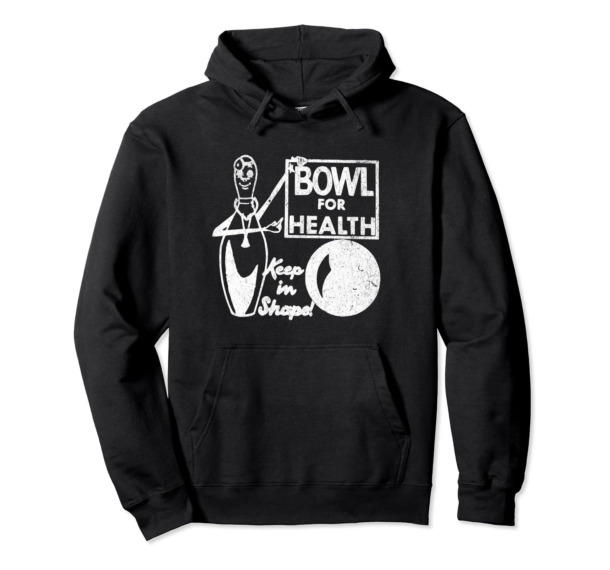 Bowl Health Bowling Matchbook Hoodie - Streetwear Style Unisex - T-Shirt, Sweatshirt, Hoodie