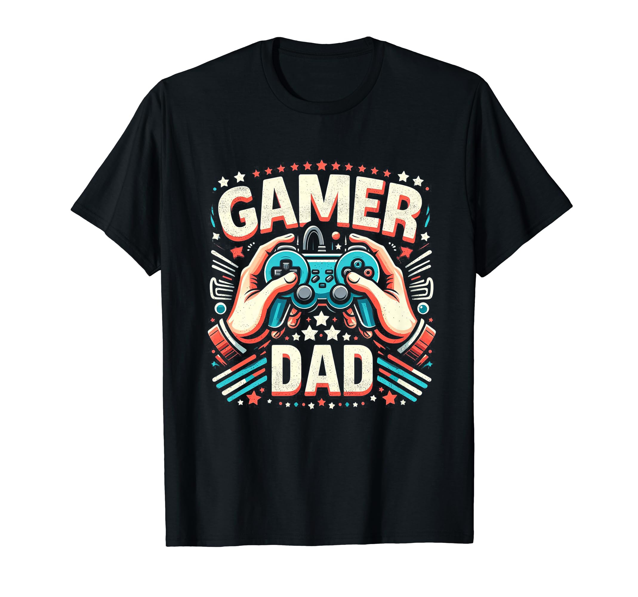 Gamer Dad Game Controller Gaming Video T-Shirt - Streetwear Style Unisex - T-Shirt, Sweatshirt, Hoodie