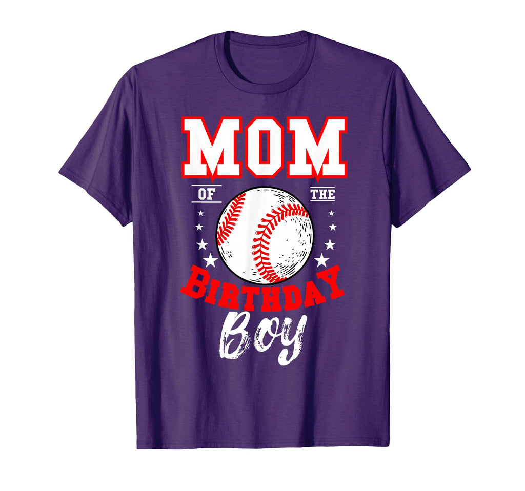 Mom Birthday Baseball Theme Bday T-Shirt - Streetwear Style Unisex - T-Shirt, Sweatshirt, Hoodie