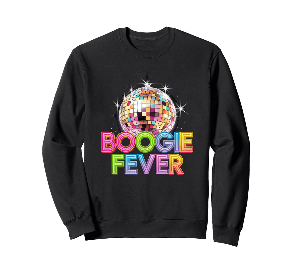 Disco Ball Boogie Fever Discoball Sweatshirt - Streetwear Style Unisex - T-Shirt, Sweatshirt, Hoodie