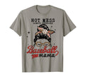 Hot Mess Always Stressed Baseball T-Shirt - Streetwear Style for Adults - T-Shirt, Sweatshirt, Hoodie