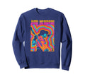 Jimi Hendrix Colorful Vibe Lines Sweatshirt - Minimalist Print Men Women - T-Shirt, Sweatshirt, Hoodie