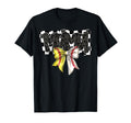 Black Softball Baseball Mama Leopard T-Shirt - Novelty Apparel for Adults - T-Shirt, Sweatshirt, Hoodie