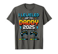New Dad I Leveled Up To Daddy Funny T-Shirt - Custom Art Print Unisex - T-Shirt, Sweatshirt, Hoodie