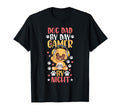 Funny Video Gamer Dog Dad Day Gamer Night T-Shirt - Graphic Print Unisex - T-Shirt, Sweatshirt, Hoodie