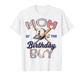 Mom Birthday Baseball Party Family T-Shirt - Minimalist Print Unisex - T-Shirt, Sweatshirt, Hoodie