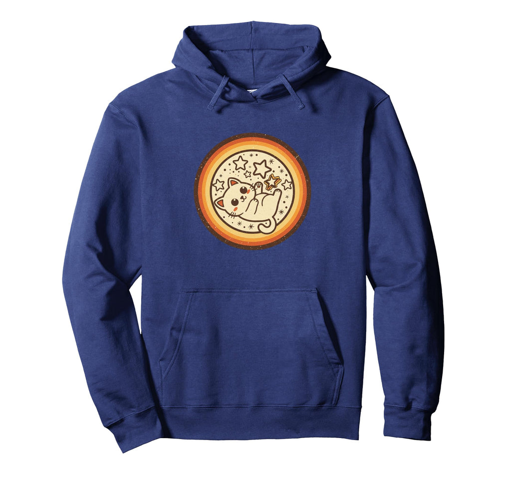 Cat Y2K 90S Aesthetic Streetwear Scary Hoodie - Custom Art Print Men Women - T-Shirt, Sweatshirt, Hoodie
