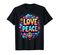 60S 70S Flower Power Groovy Love Peace T-Shirt - Trendy Graphic Men Women - T-Shirt, Sweatshirt, Hoodie