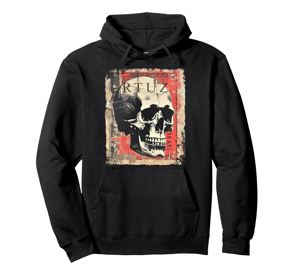 Aesthetic Streetwear Skull Hoodie - Aesthetic Graphic Unisex - T-Shirt, Sweatshirt, Hoodie
