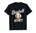 Baseball Aunt Heart Baseball Lover T-Shirt - Aesthetic Graphic for Adults - T-Shirt, Sweatshirt, Hoodie