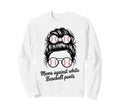 Moms Against White Baseball Pants Sweatshirt - Trendy Graphic Men Women - T-Shirt, Sweatshirt, Hoodie