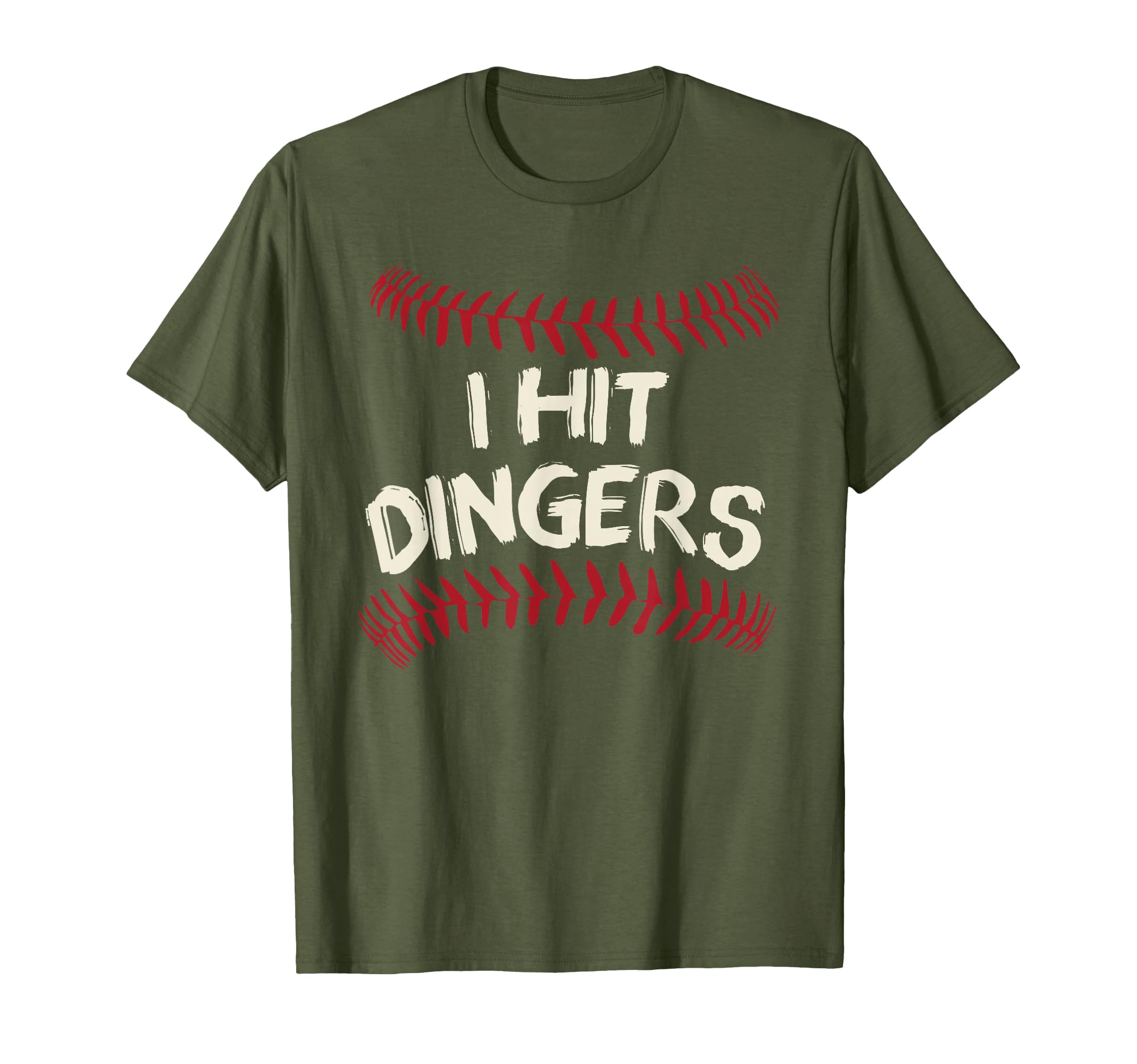 I Hit Dingers Baseball Softball T-Shirt - Unique Graphic Men Women - T-Shirt, Sweatshirt, Hoodie