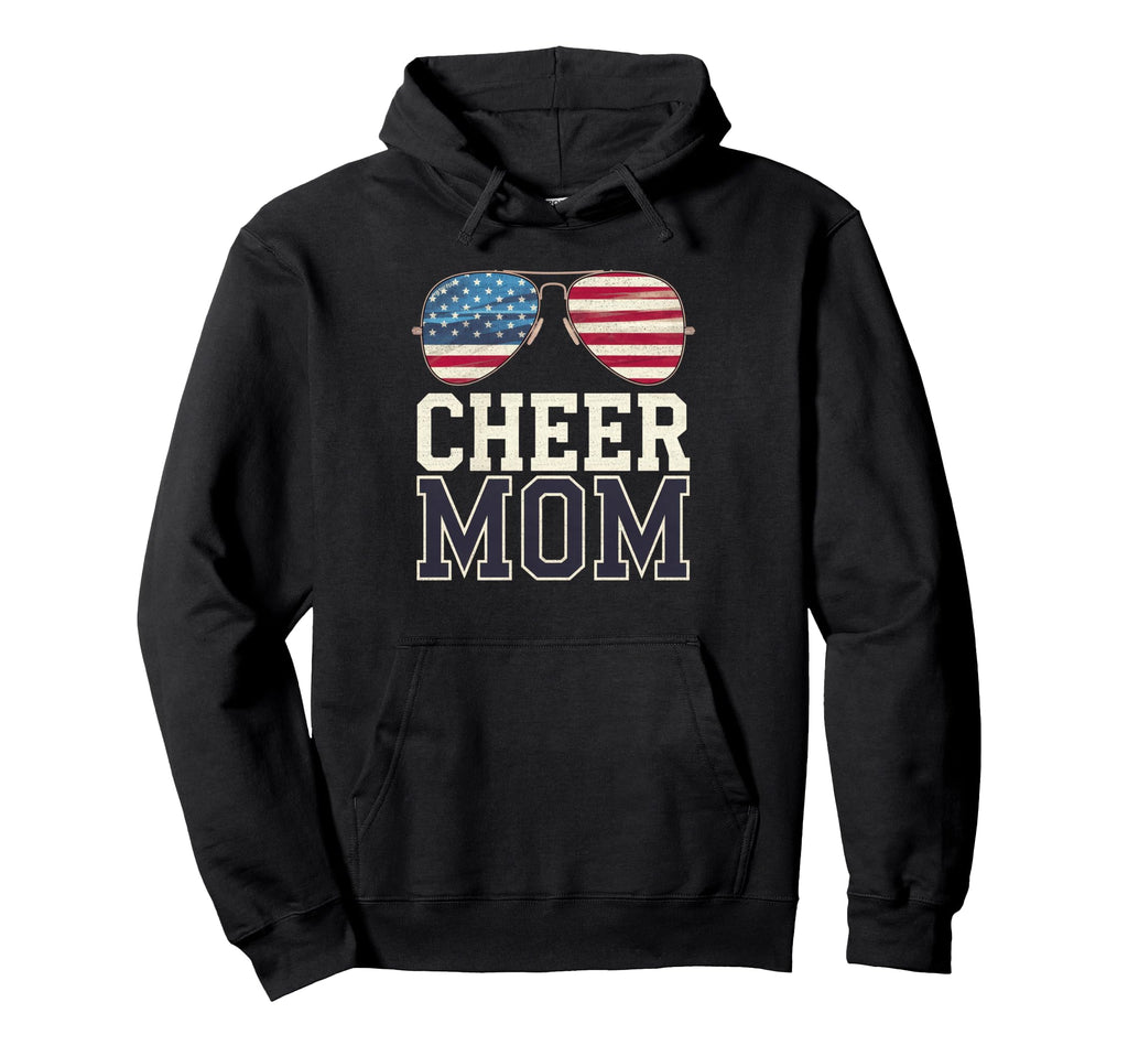 Cheer Mom Mother Bow Cheerleader Game Day Hoodie - Custom Art Print Unisex - T-Shirt, Sweatshirt, Hoodie