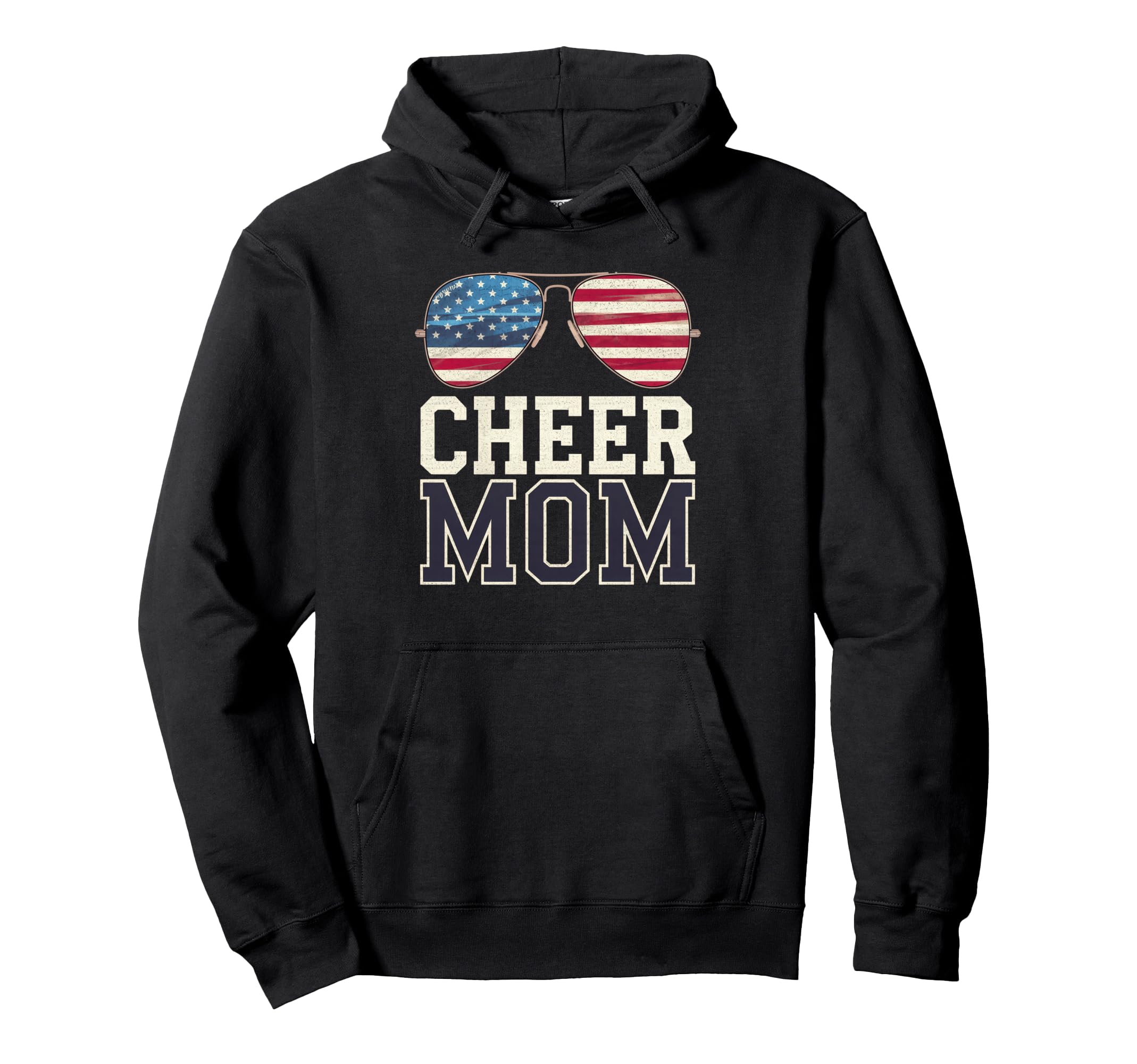 Cheer Mom Mother Bow Cheerleader Game Day Hoodie - Custom Art Print Unisex - T-Shirt, Sweatshirt, Hoodie