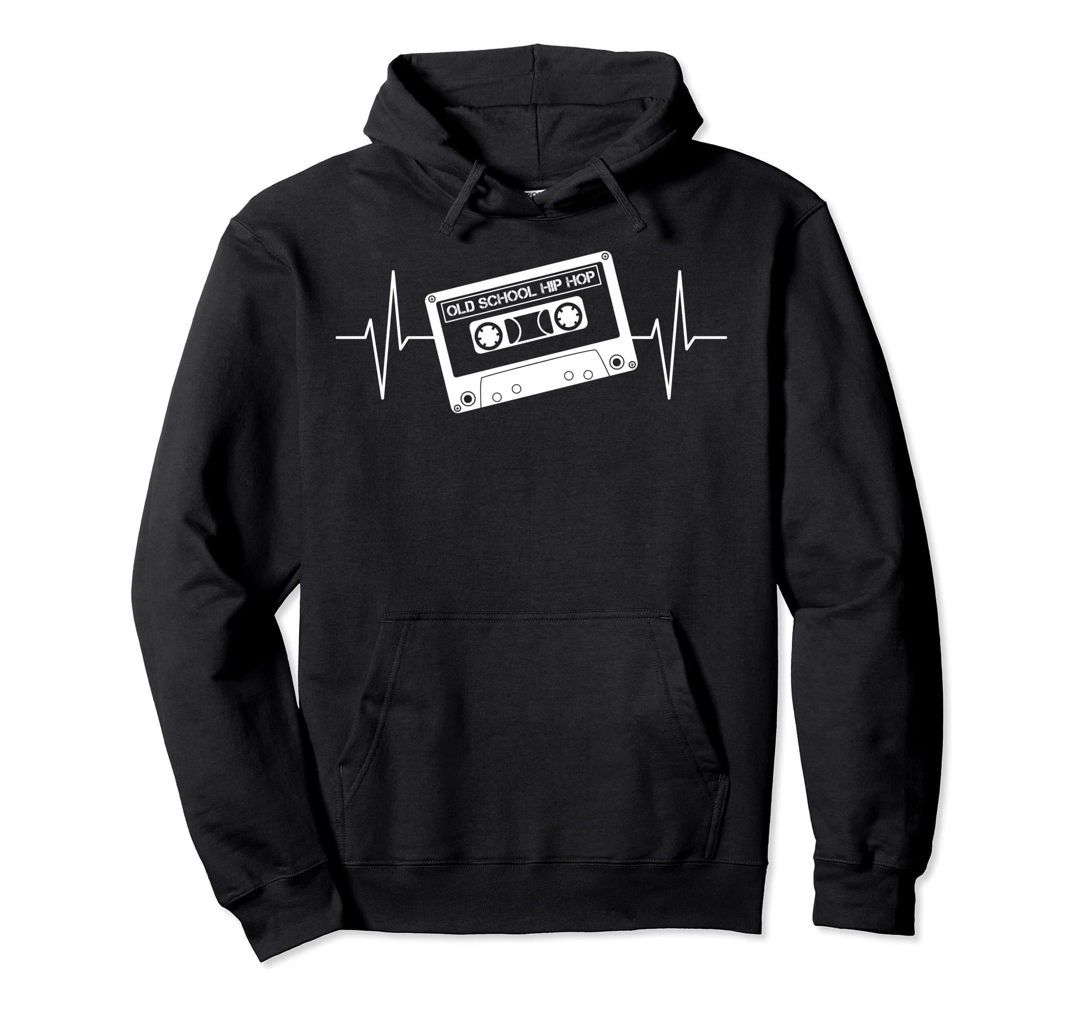 Old School Hip Hop Rap 80S 90S Cassette Hoodie - Novelty Apparel Men Women - T-Shirt, Sweatshirt, Hoodie