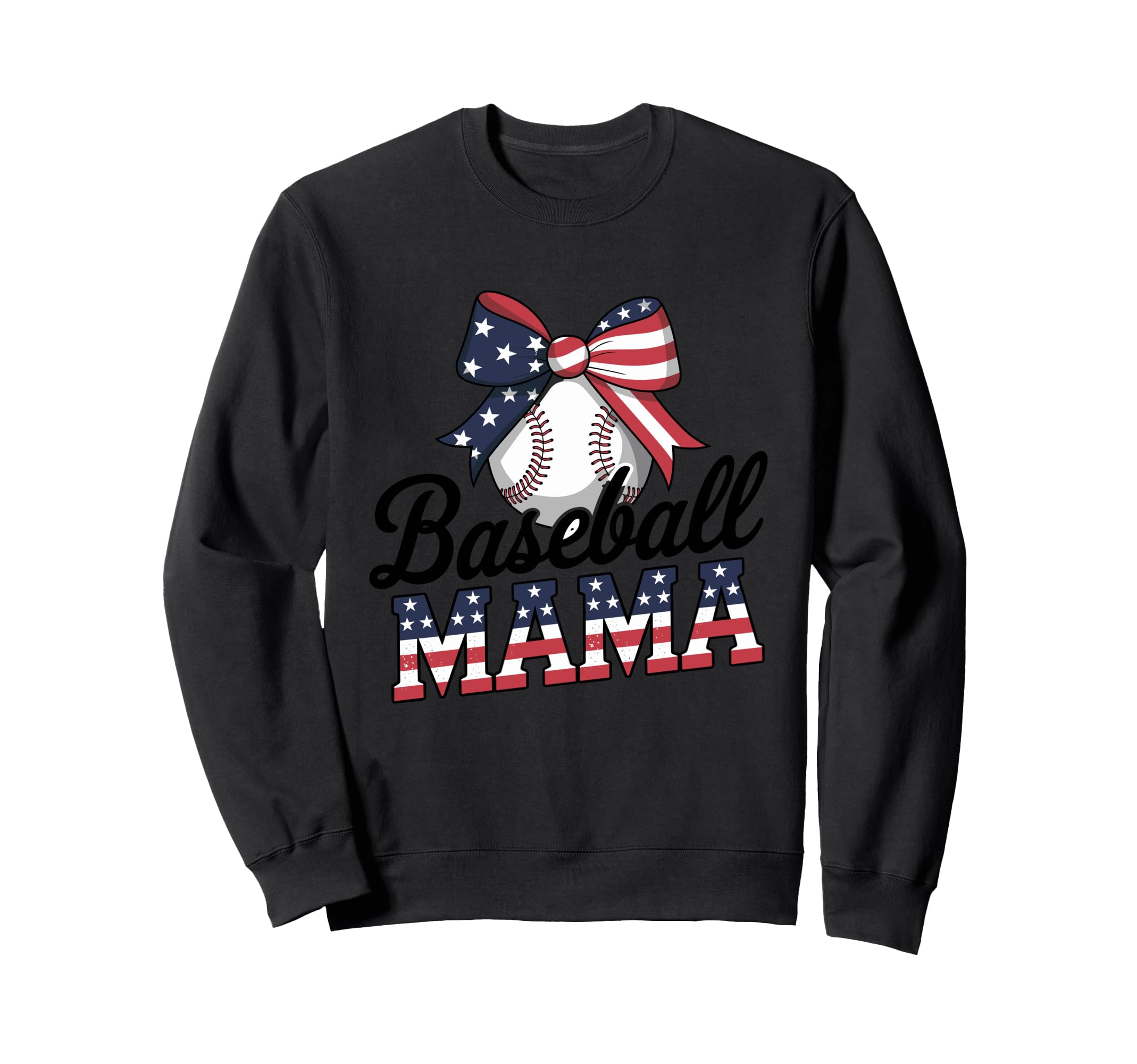 Patriotic Baseball Moms United Hoodie - Streetwear Style for Adults - T-Shirt, Sweatshirt, Hoodie