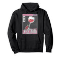 Wine Glass Digital Japan Pastel Otaku Hoodie - Novelty Apparel for Adults - T-Shirt, Sweatshirt, Hoodie