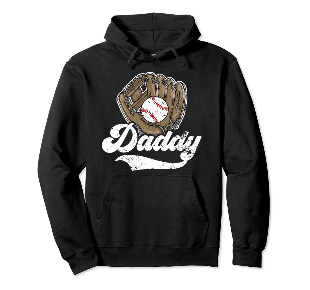 Daddy Baseball Catcher Dad Baseball Catcher Hoodie - Trendy Graphic Unisex - T-Shirt, Sweatshirt, Hoodie