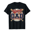 Baseball Dad Matching Family Game T-Shirt - Custom Art Print for Adults - T-Shirt, Sweatshirt, Hoodie