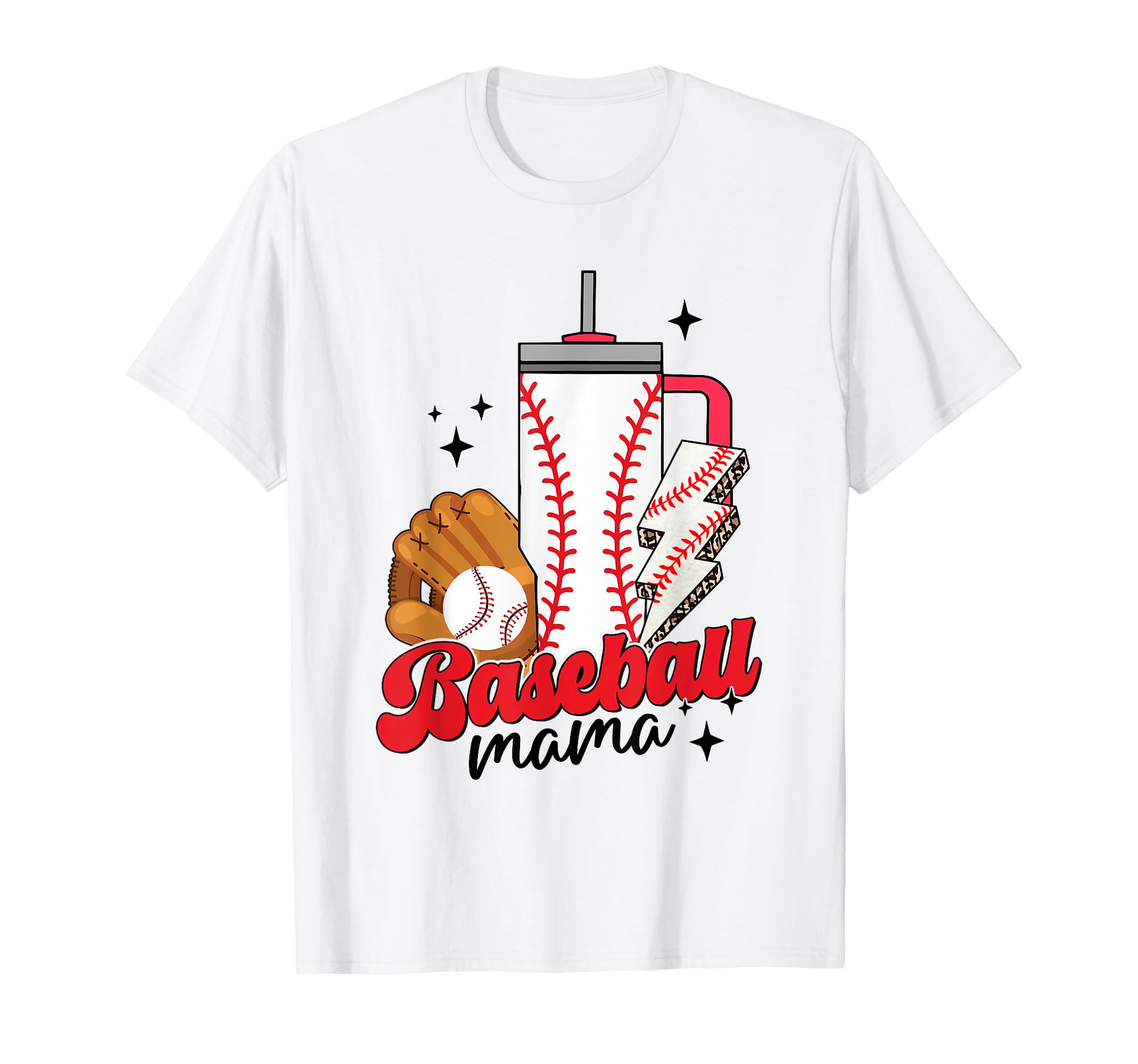 Baseball Mama Mom Funny Letter Game T-Shirt - Fun Novelty Design Unisex - T-Shirt, Sweatshirt, Hoodie