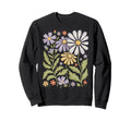 Wildflowers Flowers Pattern Summer Sweatshirt - Graphic Print for Adults - T-Shirt, Sweatshirt, Hoodie