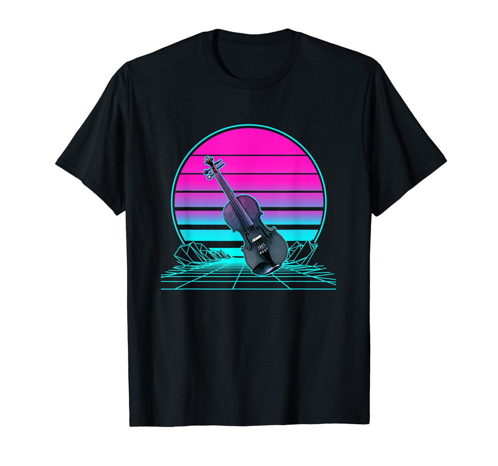 Sunset Fiddle T-Shirt - Aesthetic Graphic for Adults - T-Shirt, Sweatshirt, Hoodie
