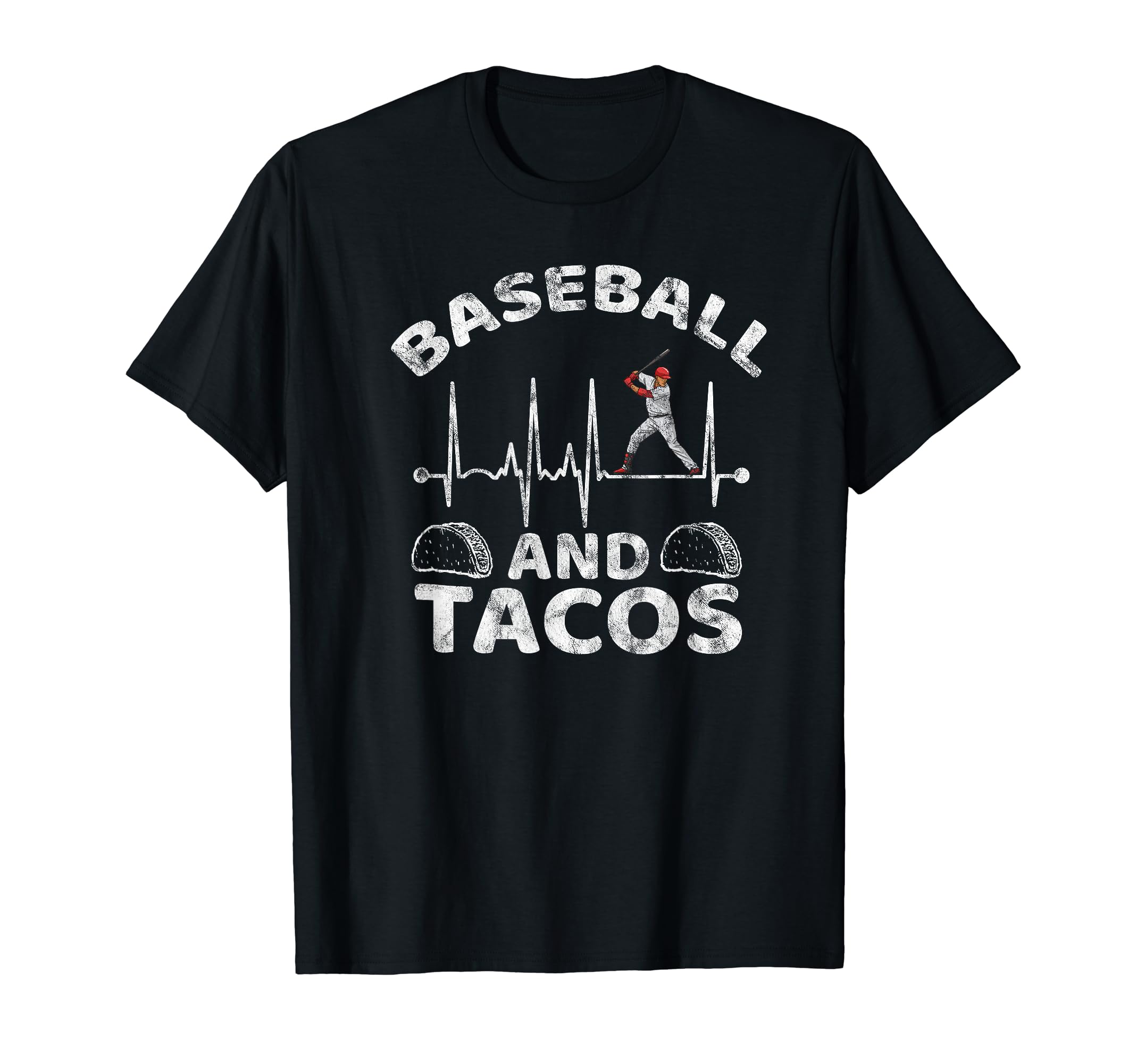 Baseball Heartbeat Player Fan Coach Dad T-Shirt - Custom Art Print Unisex - T-Shirt, Sweatshirt, Hoodie