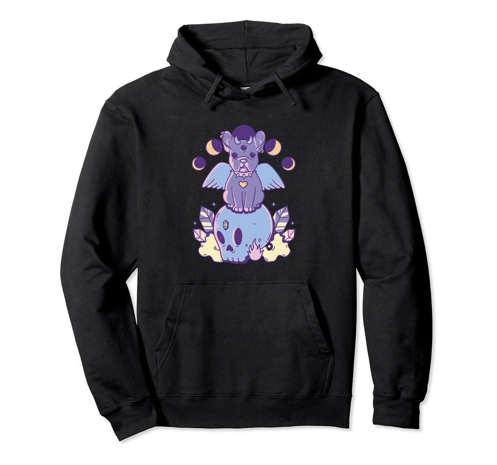 Pastel Goth Dog Alternative Aesthetic Hoodie - Trendy Graphic Men Women - T-Shirt, Sweatshirt, Hoodie