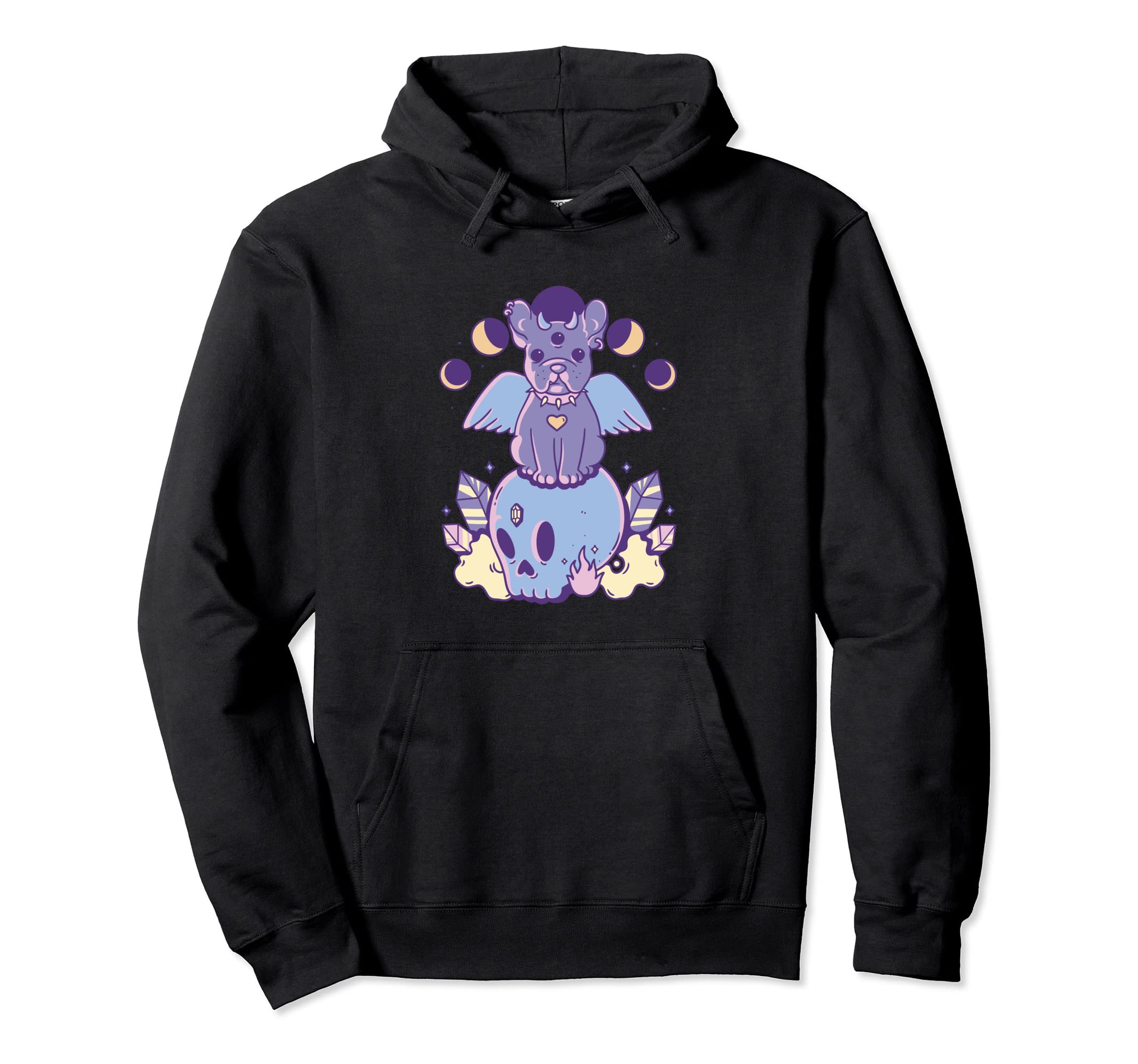 Pastel Goth Dog Alternative Aesthetic Hoodie - Trendy Graphic Men Women - T-Shirt, Sweatshirt, Hoodie
