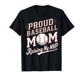 Proud Baseball Mom Raising My Mvp T-Shirt - Custom Art Print for Adults - T-Shirt, Sweatshirt, Hoodie