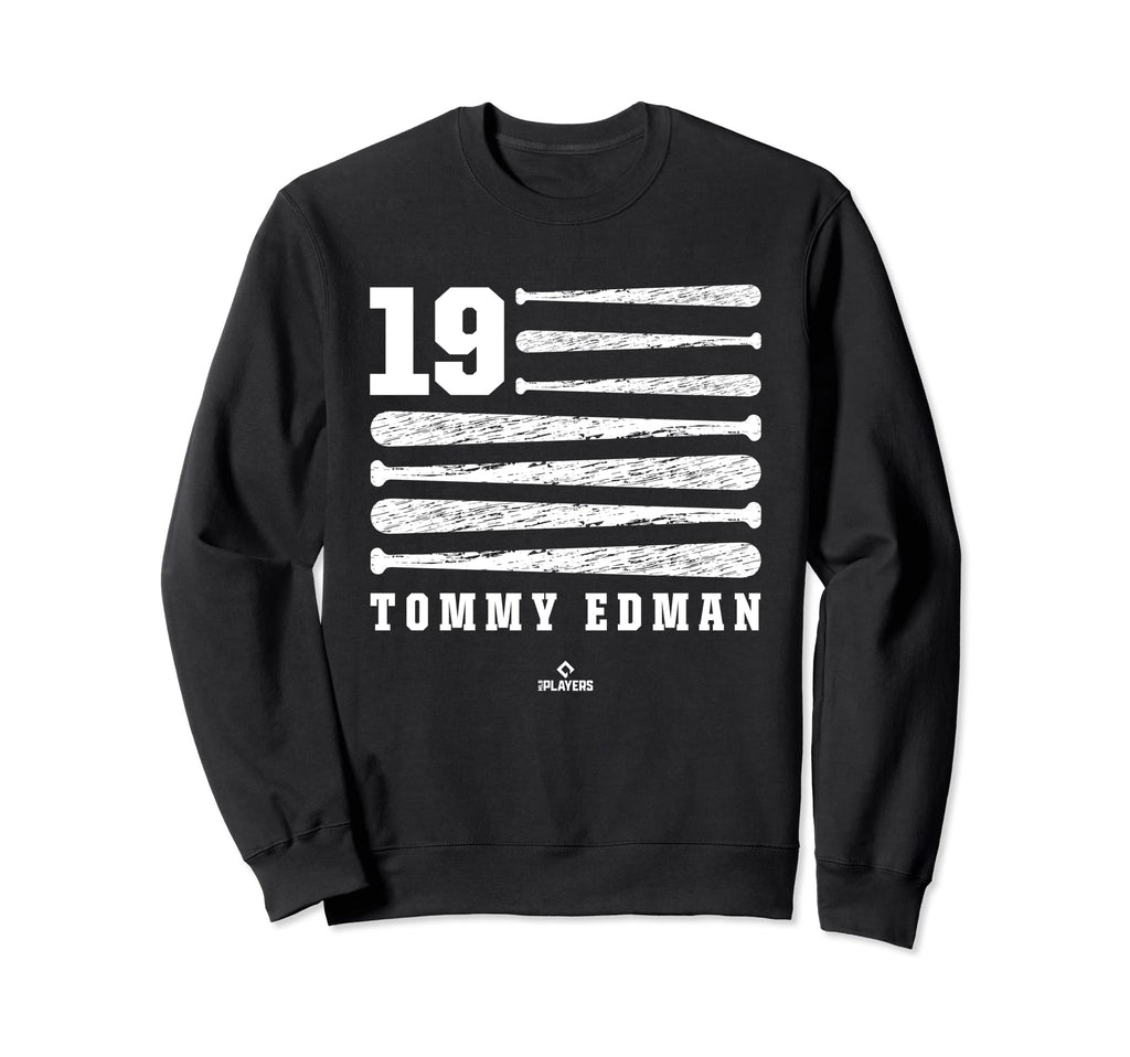 Tommy Edman Flag St Louis Sweatshirt - Fun Novelty Design for Adults - T-Shirt, Sweatshirt, Hoodie