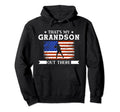 Thats My Grandson Out There Baseball Hoodie - Custom Art Print Unisex - T-Shirt, Sweatshirt, Hoodie
