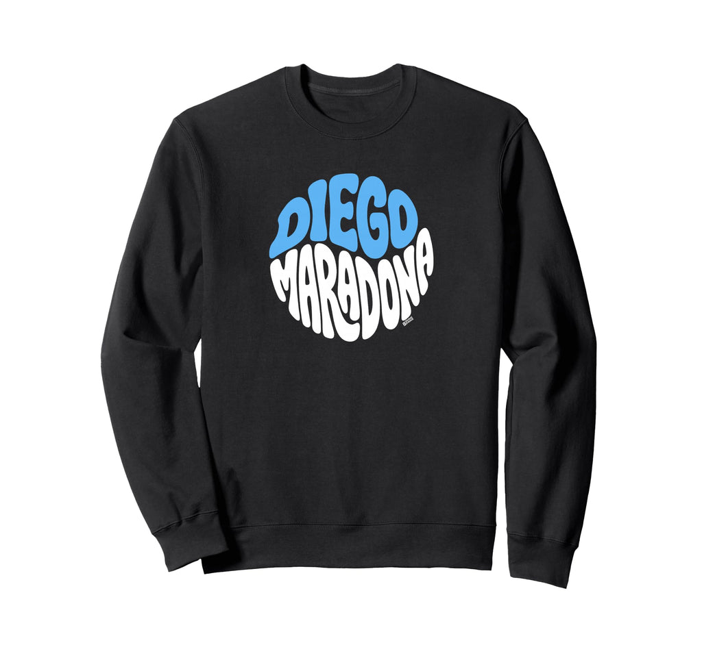 Diego Maradona 70S Vibe Groovy Sweatshirt - Custom Art Print Men Women - T-Shirt, Sweatshirt, Hoodie