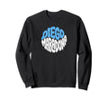 Diego Maradona 70S Vibe Groovy Sweatshirt - Custom Art Print Men Women - T-Shirt, Sweatshirt, Hoodie