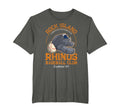 Rock Island Rhinos Minor League T-Shirt - Fun Novelty Design Men Women - T-Shirt, Sweatshirt, Hoodie