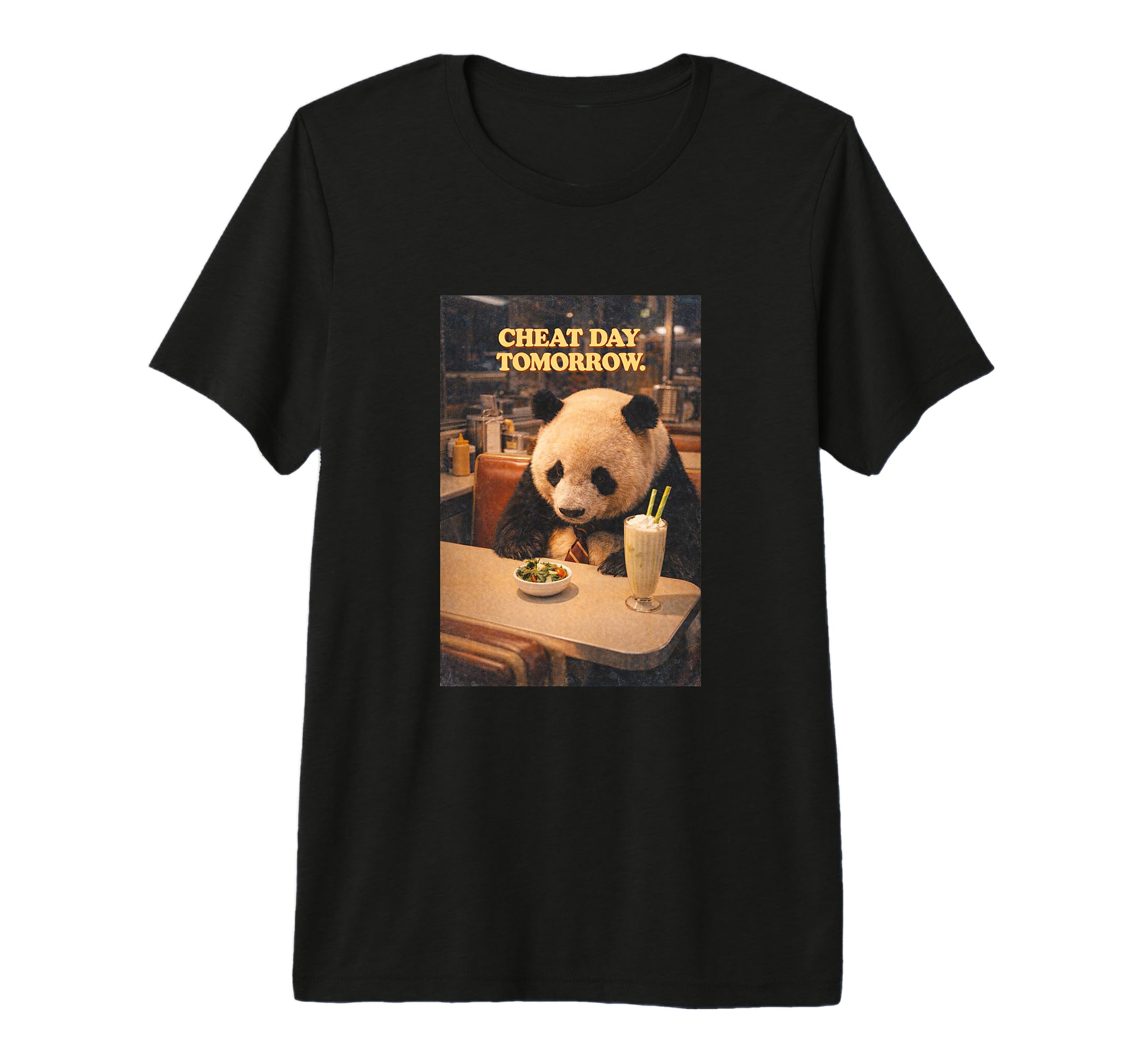 Panda Anticipating Tomorrows Treat T-Shirt - Novelty Apparel Men Women - T-Shirt, Sweatshirt, Hoodie
