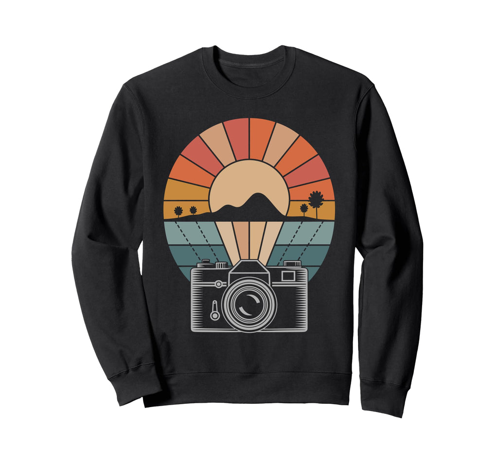Photography Camera Photographer Sweatshirt - Minimalist Print Men Women - T-Shirt, Sweatshirt, Hoodie
