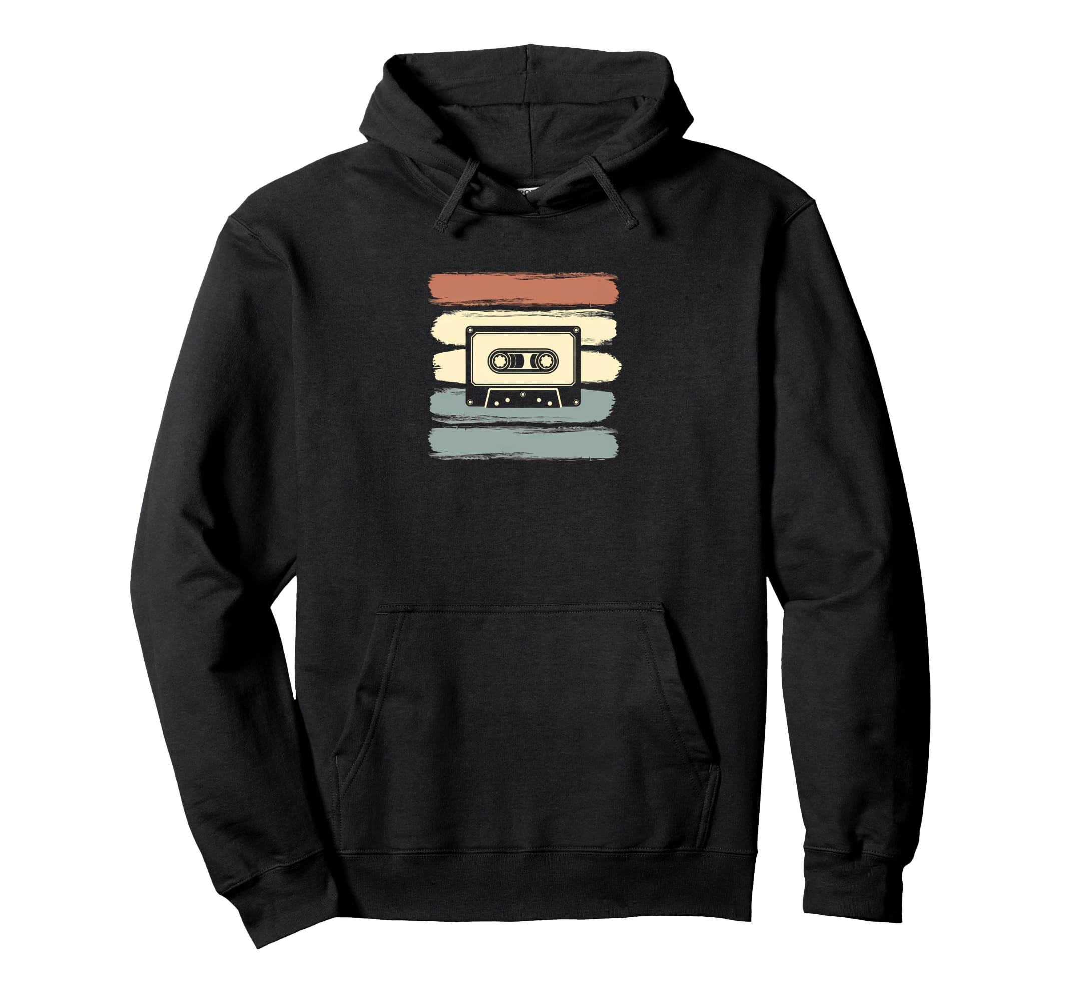 Cassette Tape Music Hoodie - Trendy Graphic Unisex - T-Shirt, Sweatshirt, Hoodie