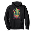 Cactus Serape Succulent Plant Cacti Hoodie - Aesthetic Graphic Unisex - T-Shirt, Sweatshirt, Hoodie