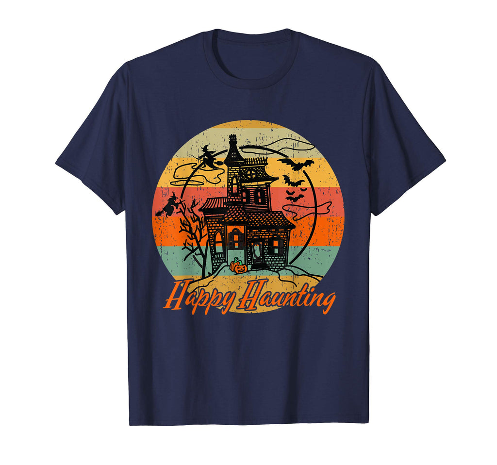 Sunset Haunted House T-Shirt - Custom Art Print Unisex - T-Shirt, Sweatshirt, Hoodie