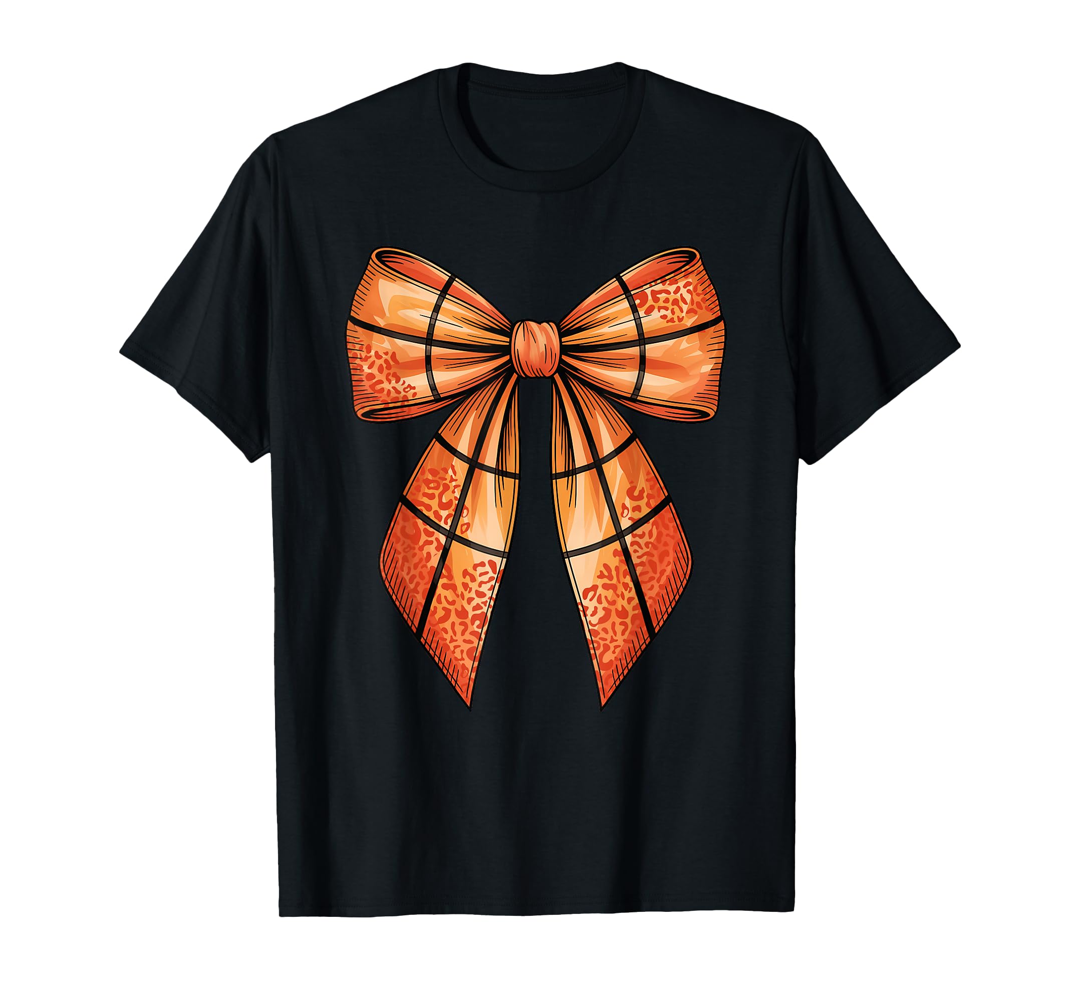 Groovy Coquette Bow Game Day Basketball T-Shirt - Unique Graphic Men Women - T-Shirt, Sweatshirt, Hoodie