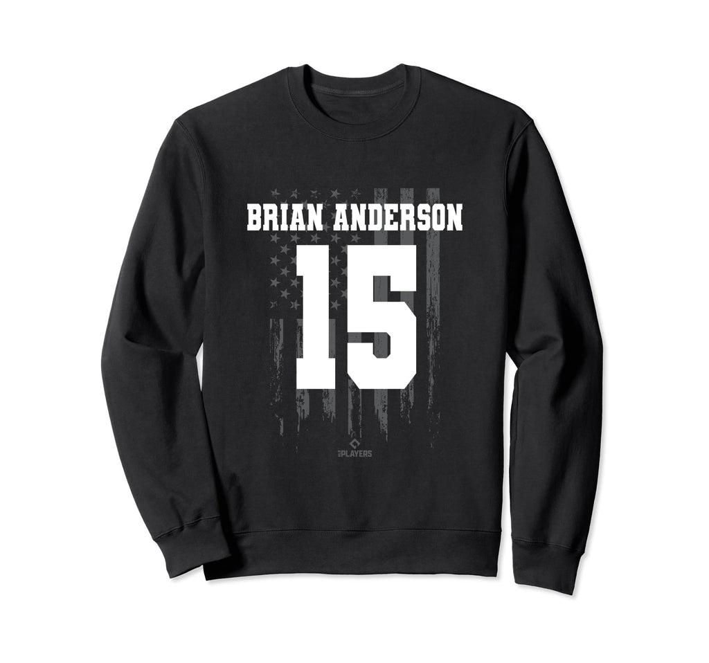 Brian Anderson Flag Mlb Miami Sweatshirt - Fun Novelty Design Unisex - T-Shirt, Sweatshirt, Hoodie