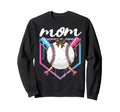 Baseball Drip Mom Bow Baseball Sweatshirt - Trendy Graphic Men Women - T-Shirt, Sweatshirt, Hoodie