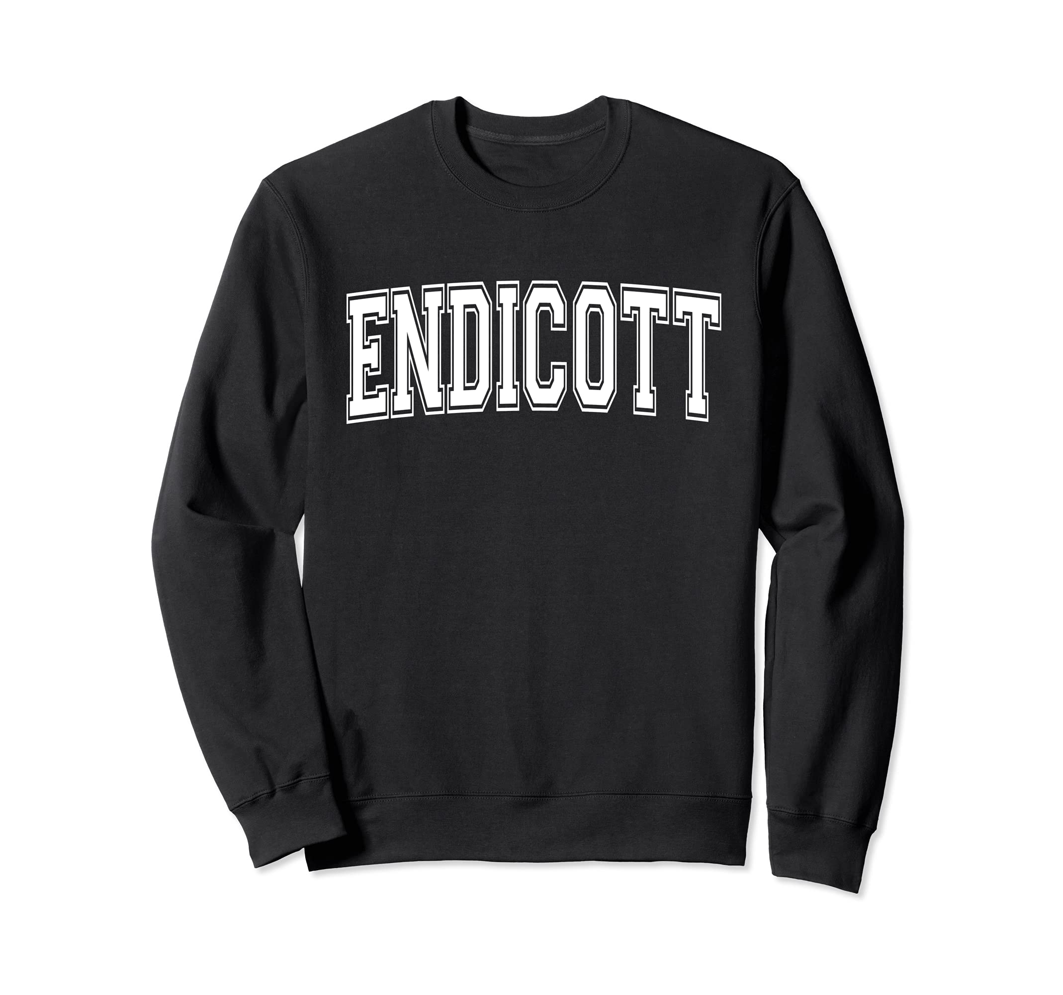 Endicott Ny New York Usa Sports Sweatshirt - Fun Novelty Design for Adults - T-Shirt, Sweatshirt, Hoodie