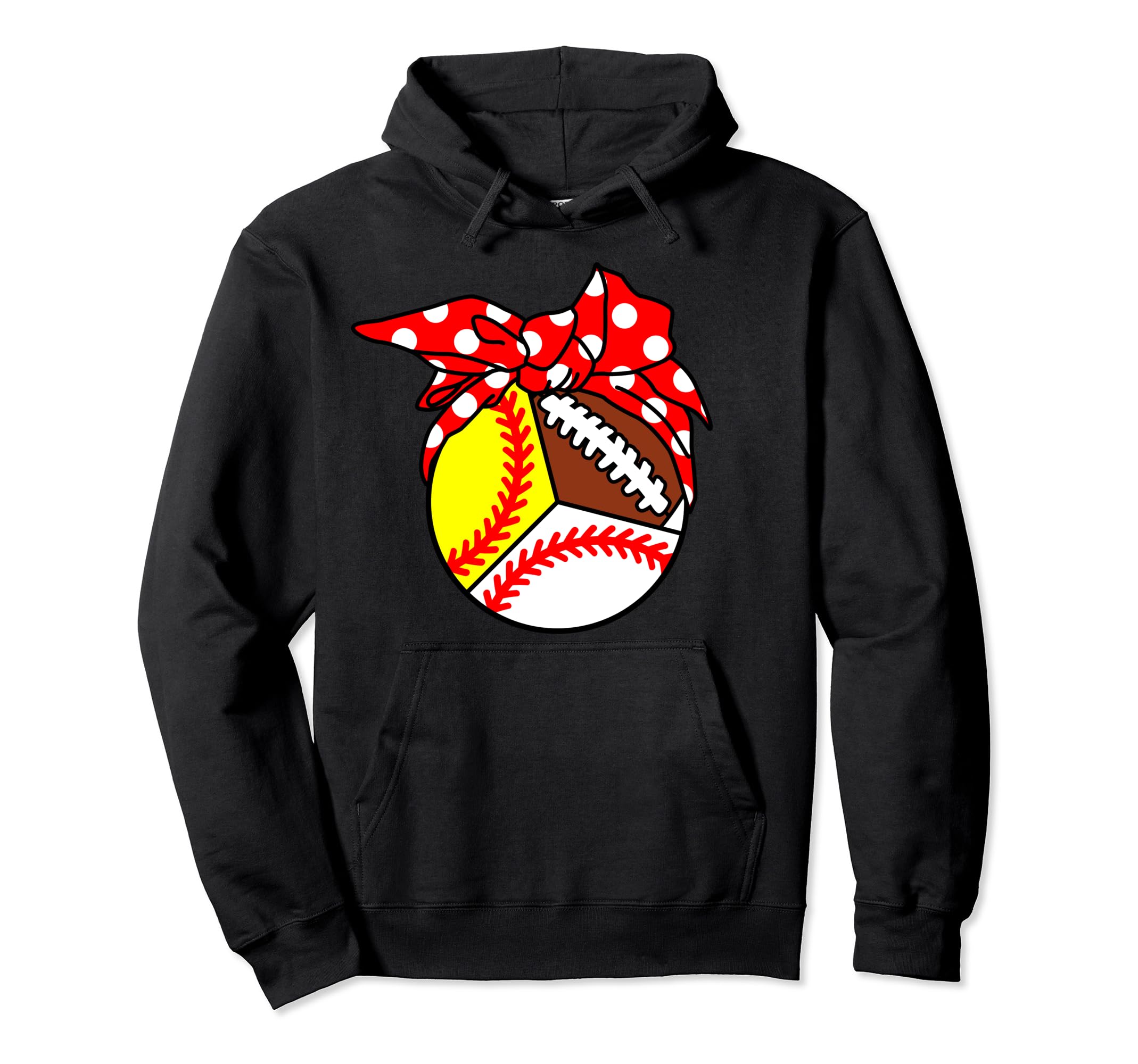 Baseball Softball Football Player Hoodie - Aesthetic Graphic for Adults - T-Shirt, Sweatshirt, Hoodie