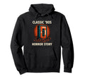 80S Horror Story Funny Cassette Tape Art Hoodie - Unique Graphic for Adults - T-Shirt, Sweatshirt, Hoodie