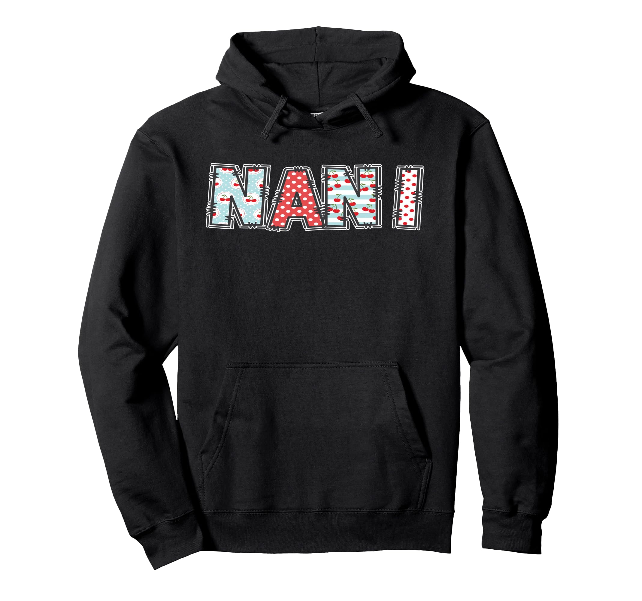 Boho Cherry Grandma Nani Halloween Costume Hoodie - Minimalist Print Unisex - T-Shirt, Sweatshirt, Hoodie