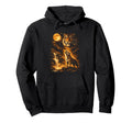 Tiger Howling Moon Meme 90S Animal Hoodie - Trendy Graphic Unisex - T-Shirt, Sweatshirt, Hoodie